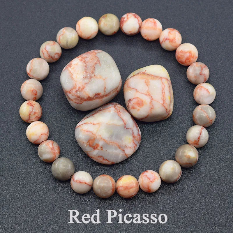 Natural Gemstone Bracelets 8mm (Choose your stone)