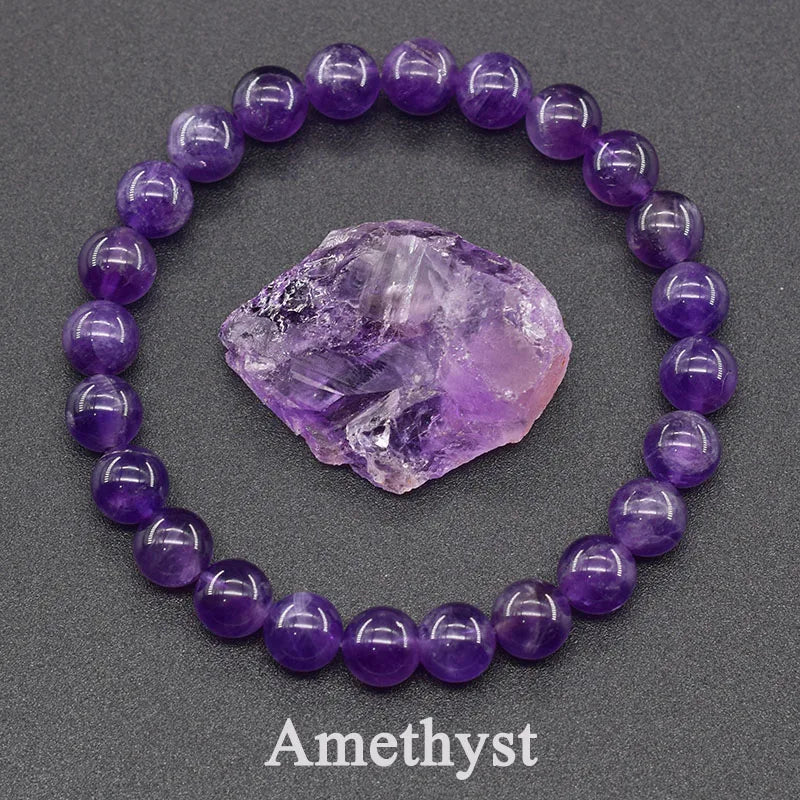 Natural Gemstone Bracelets 8mm (Choose your stone)