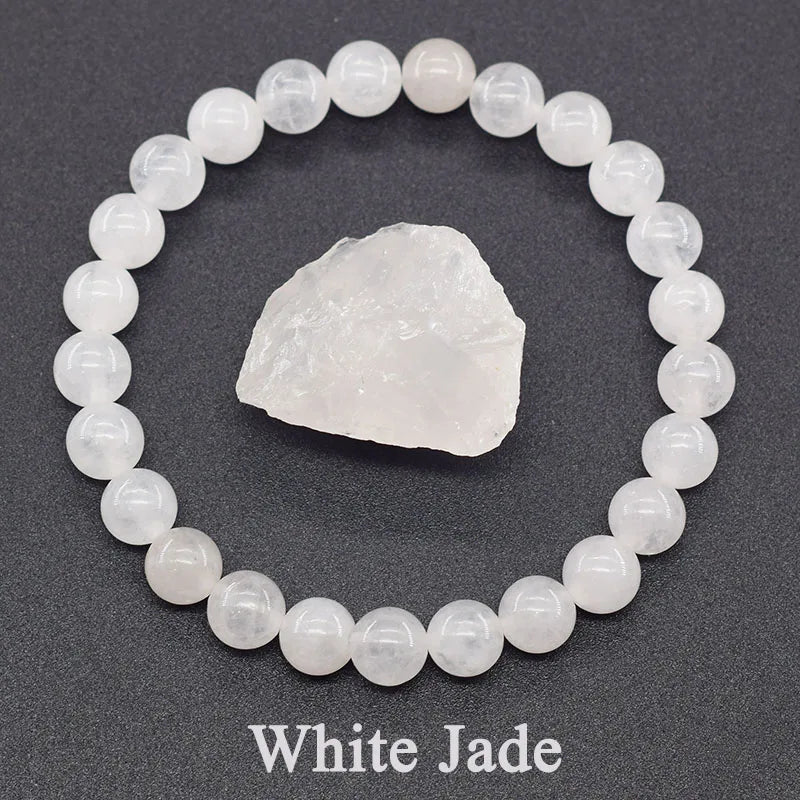 Natural Gemstone Bracelets 8mm (Choose your stone)