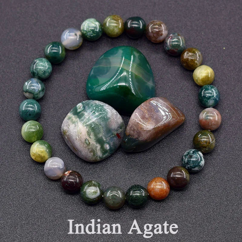 Natural Gemstone Bracelets 8mm (Choose your stone)