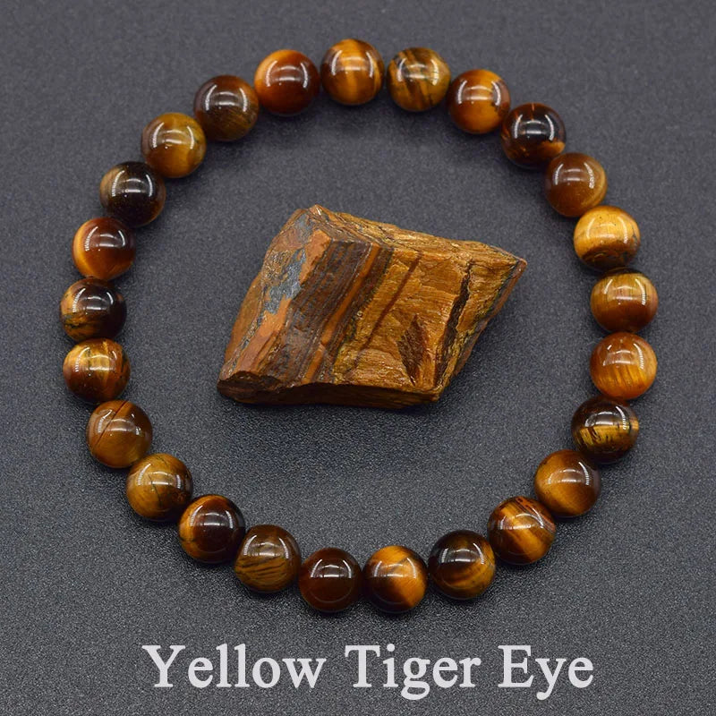 Natural Gemstone Bracelets 8mm (Choose your stone)