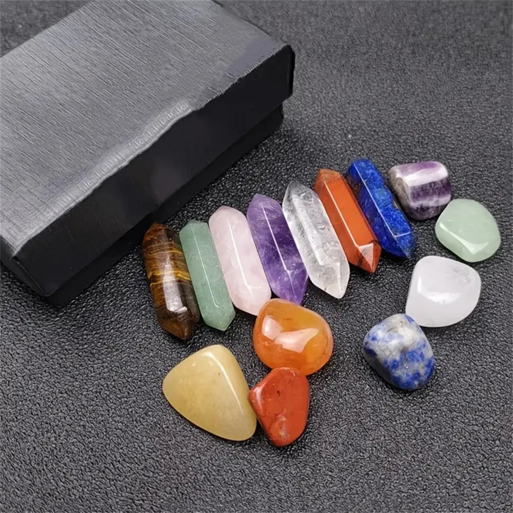14pcs Crystals and Gemstones Set