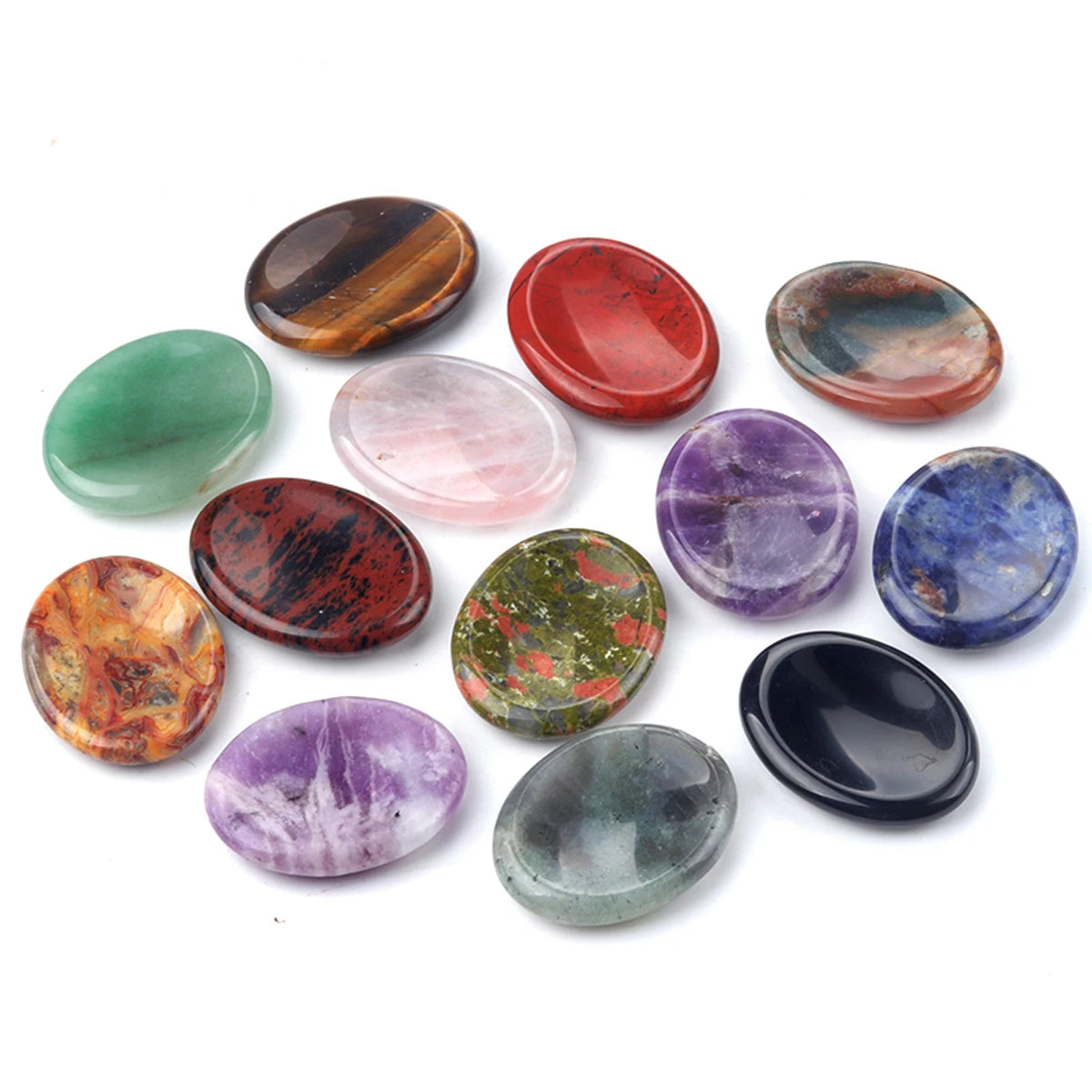 Thumb-sized Natural Gemstone (35x45 mm)