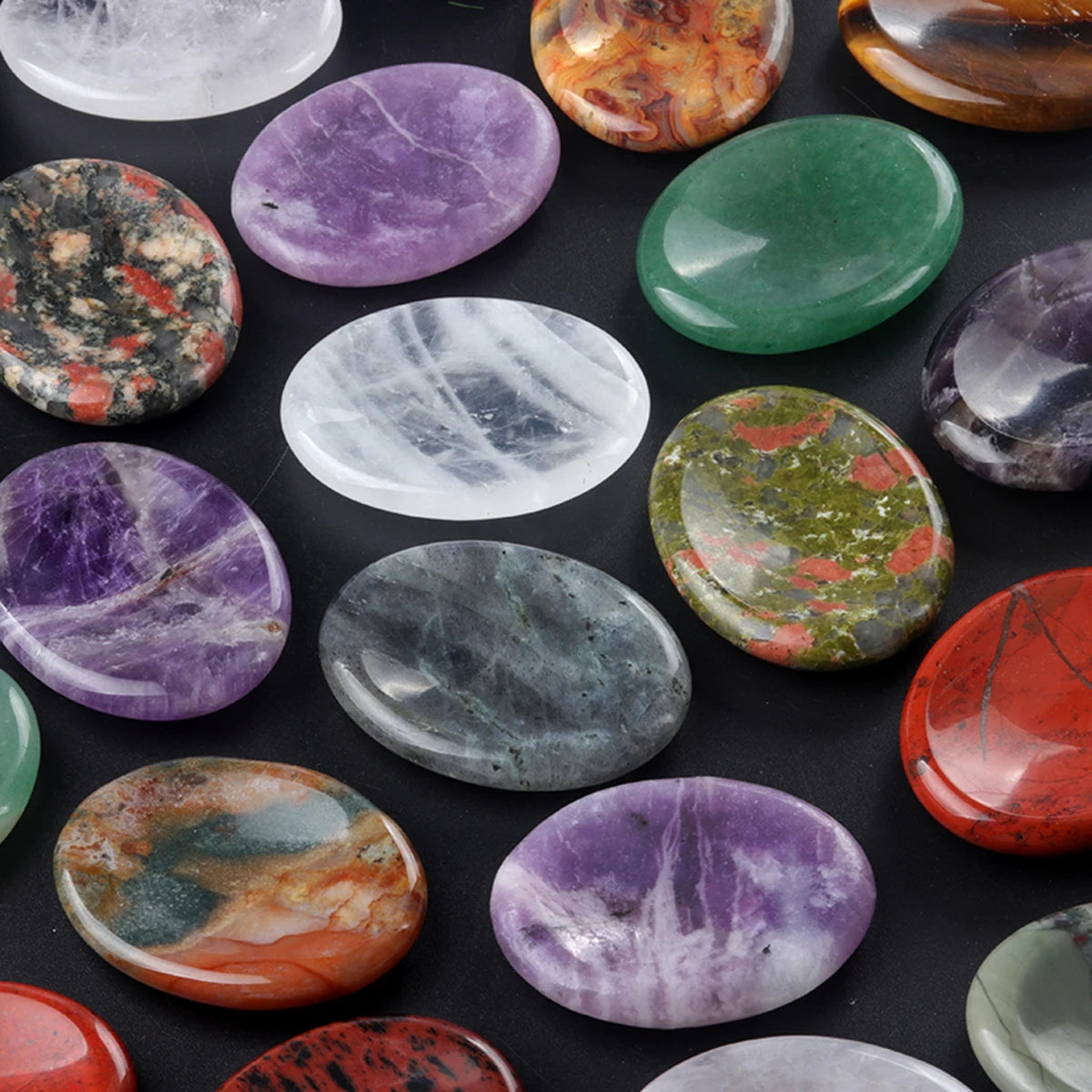 Thumb-sized Natural Gemstone (35x45 mm)