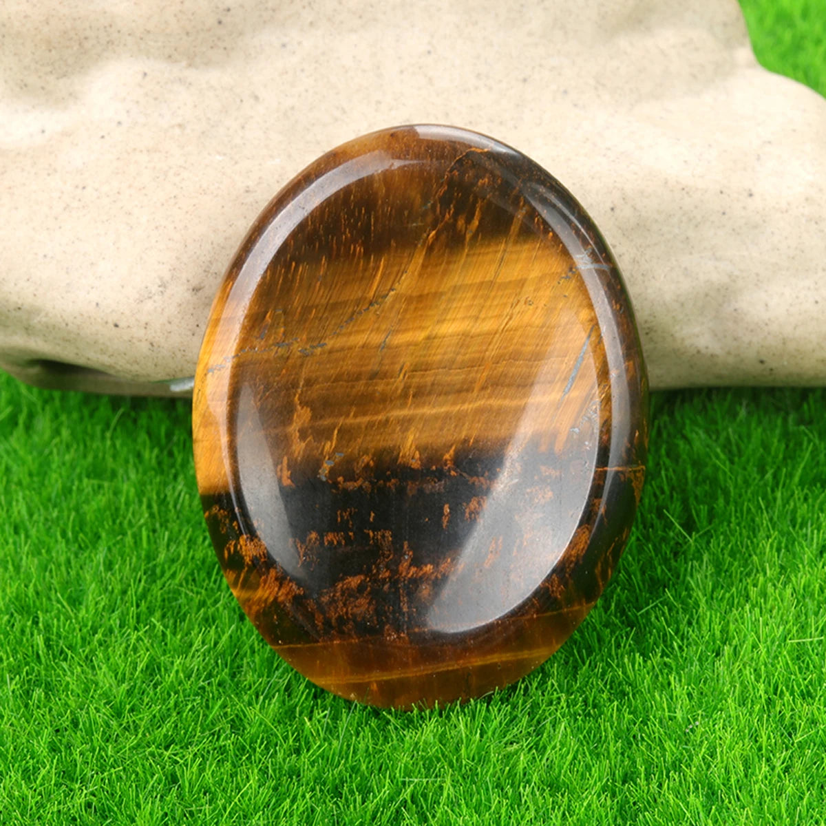 Thumb-sized Natural Gemstone (35x45 mm)