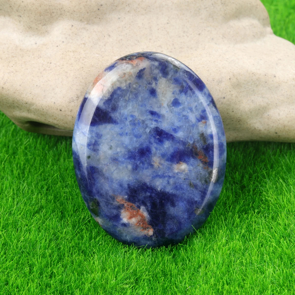 Thumb-sized Natural Gemstone (35x45 mm)