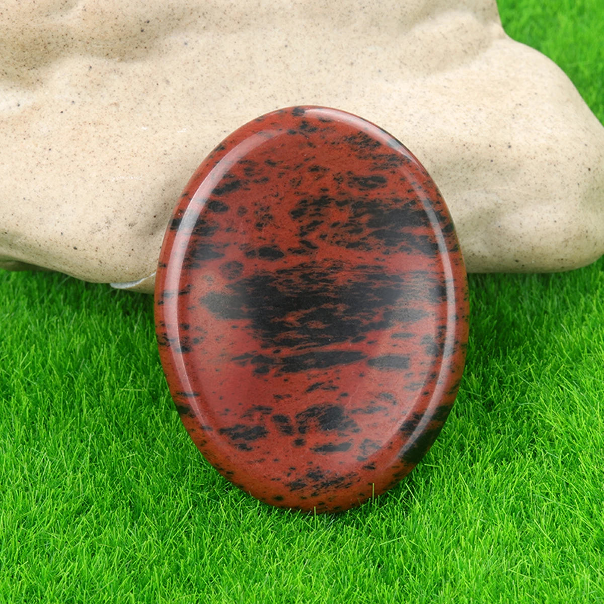 Thumb-sized Natural Gemstone (35x45 mm)