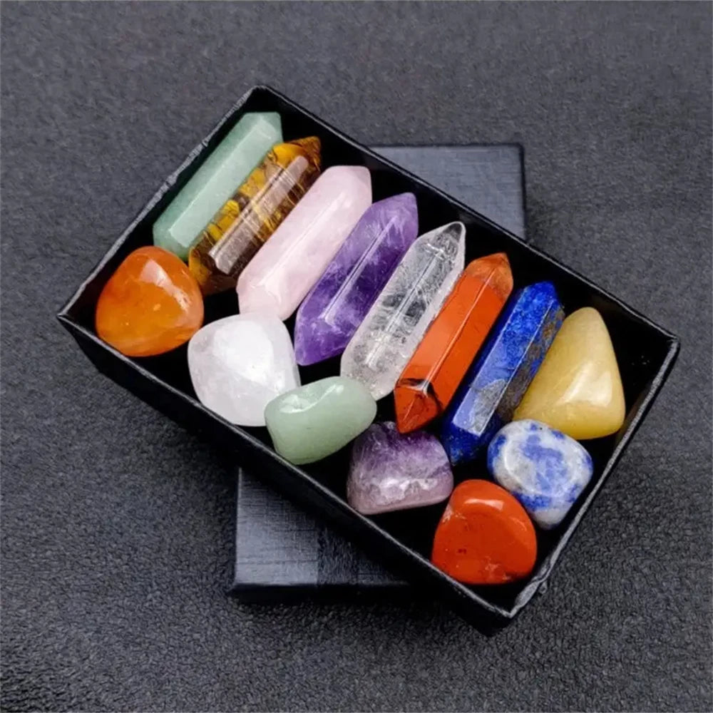 14pcs Crystals and Gemstones Set